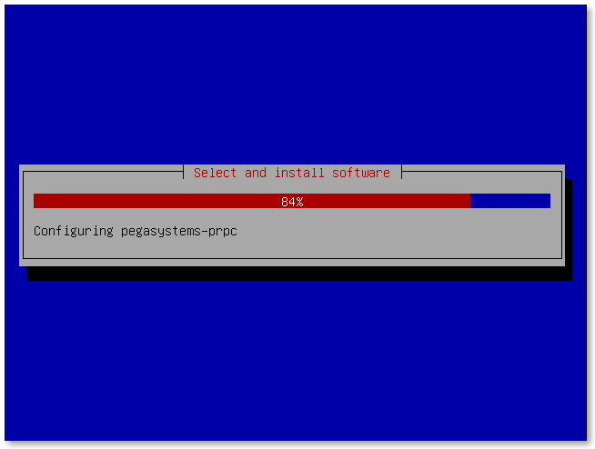 Installation Progress